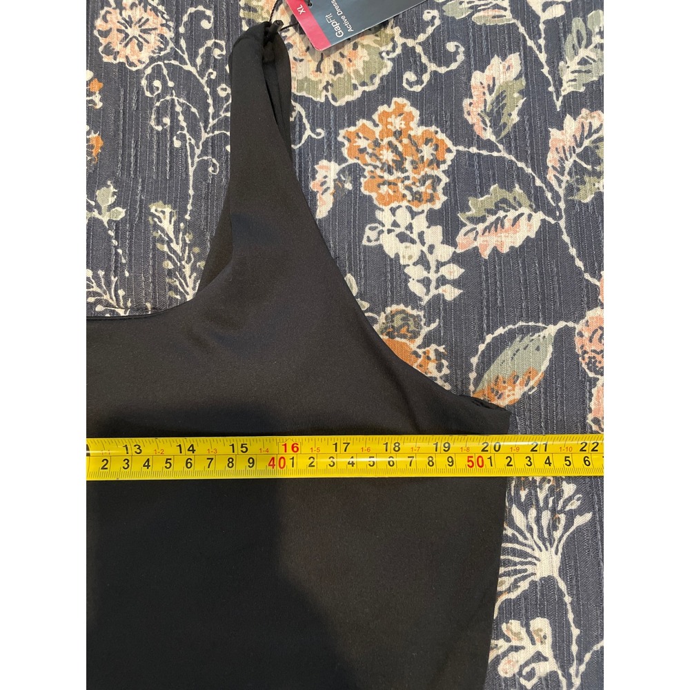 GapFit Active Dress Women XL Black NEW Shelf Bra Inner Shorts Pickleball Sporty - Picture 14 of 15